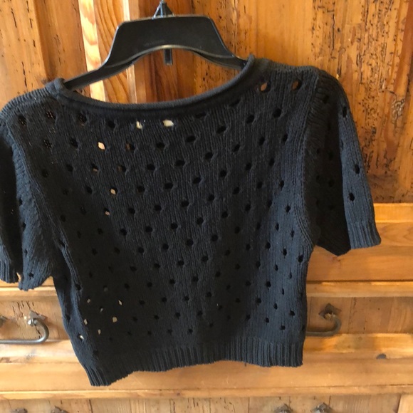 HIPPIE LOVE SHORT SLEEVE SWEATER - Picture 3 of 5